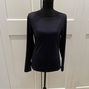 NWT Yogalicious Black Long Sleeve Top